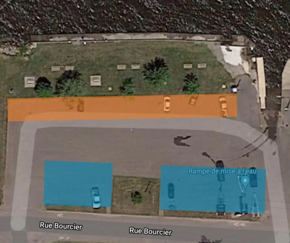 Carte du parc Bourcier 1